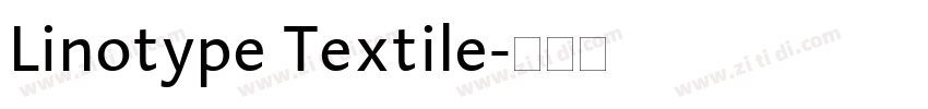 Linotype Textile字体转换